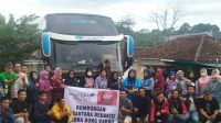 Rombongan Relawan Posraya Lampung Saat Hendak berangkat di Jakarta